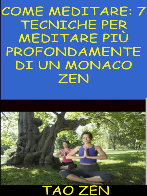 Title details for Come meditare by Tao Zen - Available